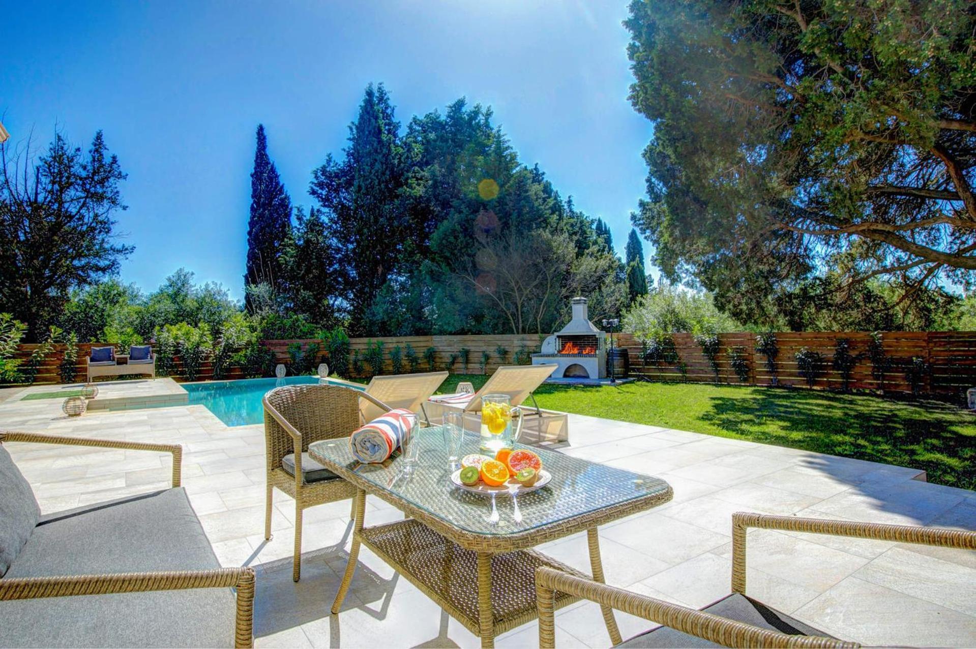 Astarte Villas - Laalu Private Villa With Pool Koukounariá Exterior foto
